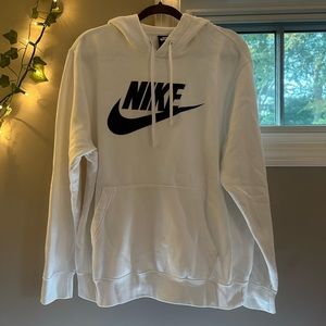 Nike White Hoodie